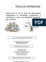 Estrategia de Operación