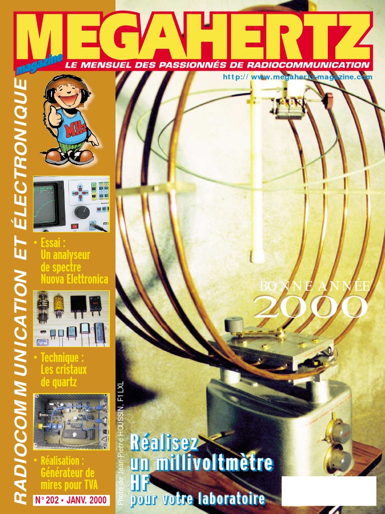 Autocollant Radioamateur Sympa (petit mega) de MEGAHERTZ Magazine