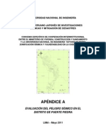 Informe Evaluacion-peligro Sismico Puente Piedra