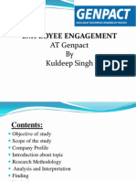 Employee Engagement: AT Genpact by Kuldeep Singh