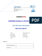 CHEMFAB ALKALIS LTD QUALITY PROCESS DOCUMENT