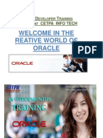 Oracle Developer Training