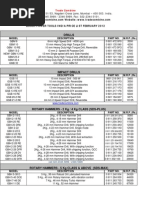 Bosch Power Tools India Price List February 2012