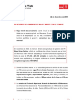 Puntos de Vista 22-12-2009 (Acuerdo Ue - cos Rajoy Miente Con El Tomate)