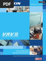 DAIKIN PCV0915 (VRVIII) CATALOG Selection Malaysia