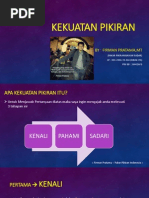 Mengenal Kekuatan Pikiran