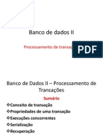 Banco de Dados II Atualizacao