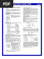 Manual Casio RadioControlado