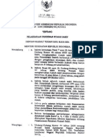 Keputusan Menteri Kesehatan No. 2264/Menkes/SK/XI/2011 TTG Pelaksanaan Perizinan Rumah Sakit