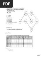 Risk Analysis by Excel