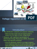 Voltage Regulation On Micro Grid