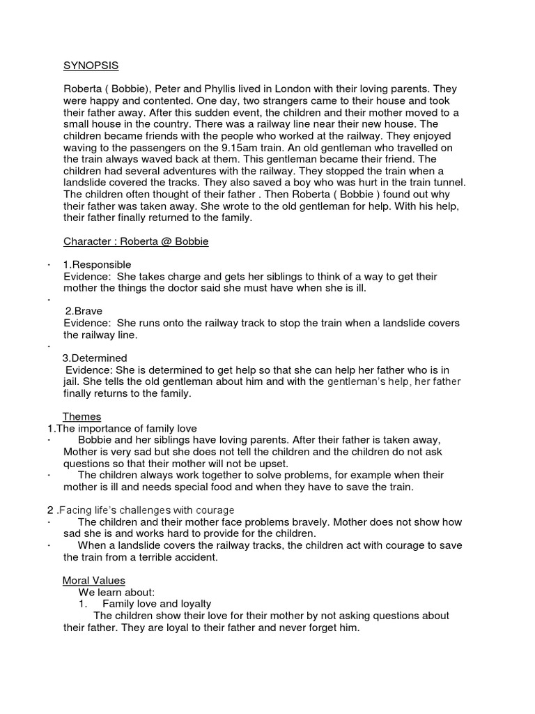 The railway children. chapter 7 summary image