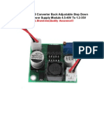 DC-DC LM2596 Converter Buck Adjustable Step Down Regulator Power Supply Module 4.5-40V To 1.2-35V