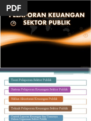 Pelaporan Keuangan Sektor Publik