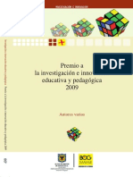 Premio A La Investigacion e Innovacion 2009
