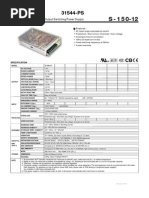 MeanWell S-150-12 Power Supply