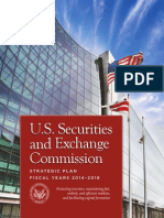 U.S. Securities and Exchange Commission Strategic Plan - Fiscal Year 2014-2018