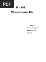 Microprocessor File