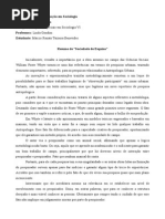 Resumo - Sociedade de Esquina