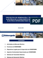 1. Proyectos de Generacion y Transmision Electrica