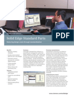 Solid Edge Standard Parts: Reducing Design Costs Through Standardization