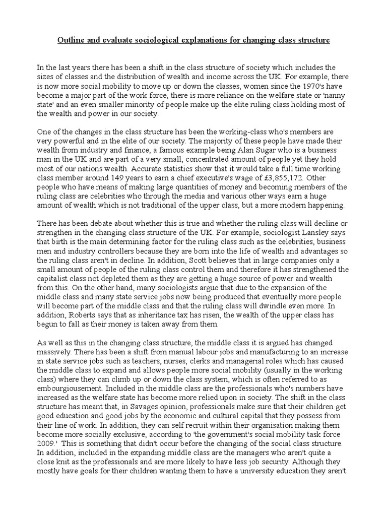 College essay structure image