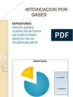 Estadistica Intoxicacion Por Gases