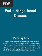 End - Stage Renal Disease-Presentation