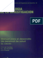 Metodologia de La Investigación Manual Para El Desarrollo de Personal de Salud 35