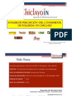 ESTUDIO DE PERCEPCIÓN DEL CONSUMIDOR DE POLLOS DE BRASAS LAMBAYEQUE - CHICLAYO IN - Prensa - Dic 2009