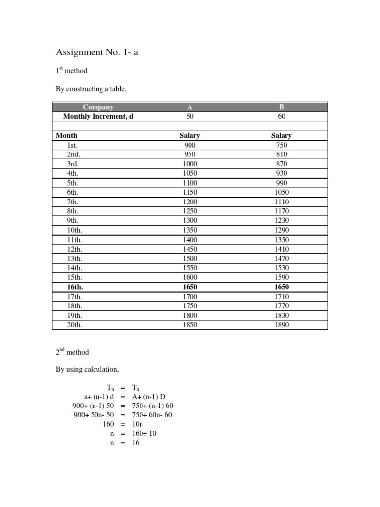 Assignment 1 | PDF