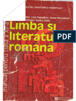 Manual Limba Si Literatura Romana clasa a Xll-a Editura Humanitas Educational
