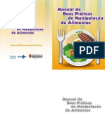 Cartilha Manual de Boas Praticas Maipulacão Alimentos Final