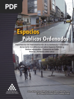 Espacios Publicos Ordenados 
