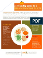 A Diabetes-Friendly Guide To A Healthy Thanksgiving Plate