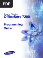 Officeserv 7200 Programming Guide