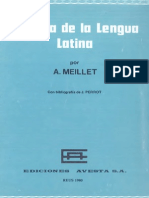 A. Meillet, Historia de la lengua latina.pdf