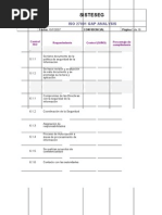 Checklist Evaluacion ISO 27001