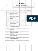 Checklist Evaluacion ISO 27001