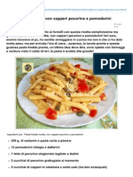 Blog.giallozafferano.it-pasta Fredda Ricetta Con Capperi Pecorino e Pomodorini