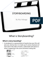 Storyboarding: by Niyi Adeaga