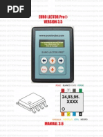 Download Manual Euro Lector Pro Version 36 NXPowerLite by Bruno Garido Perez SN245647111 doc pdf