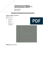 Aplicación Del Del Programa de Solver