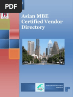 Asian Vendor Directory 2014