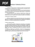 USINAS TERMOELÉTRICAS