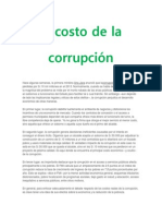 El Costo de La Corrupción