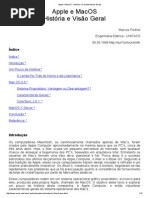 Apple e MacOS - História e Características Gerais