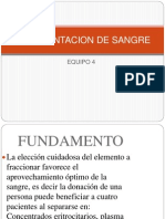 Fraccionamiento de Sangre (1)