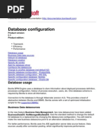  Documentation - Database Configuration - 2014-08-18