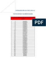 Seleccionados Becas Ceici 2014-2